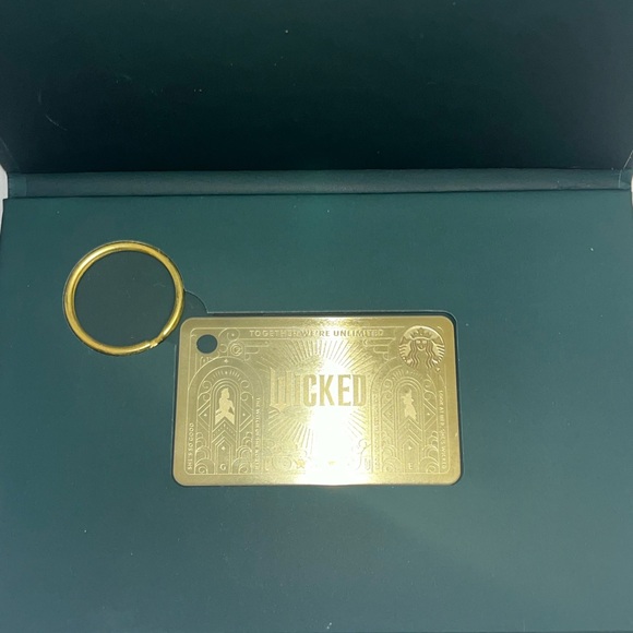 WICKED x STANLEY x STARBUCKS Gold Keychain w/ $50 &
Elphaba Wicked Stanley 40oz - Picture 8 of 12